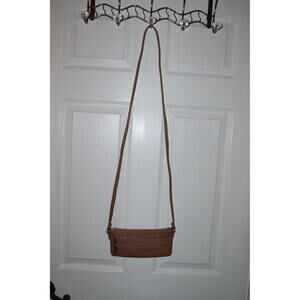 Safe Keeper Small Crossbody Brown Purse